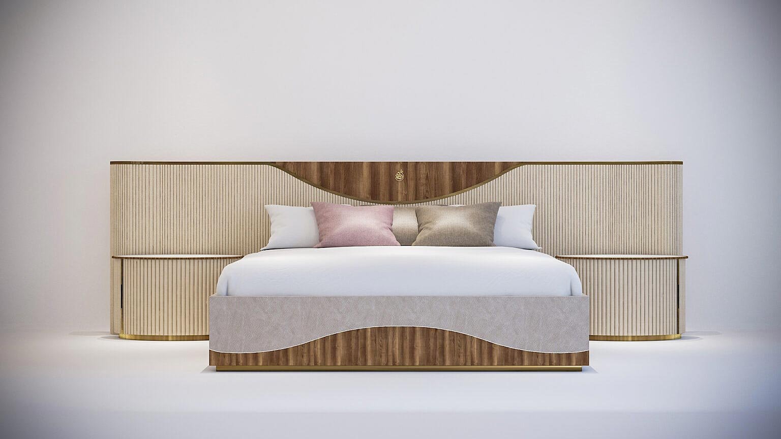 Jelly fish luxurious bed _ furniture _ shruti sodhi interior designs.