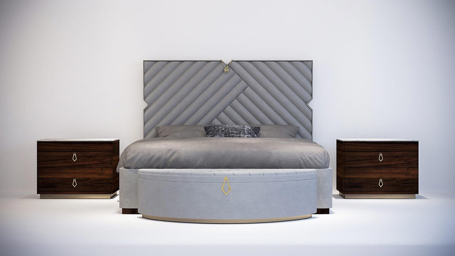Victory bed _ furniture _ shruti sodhi inteiror designs.
