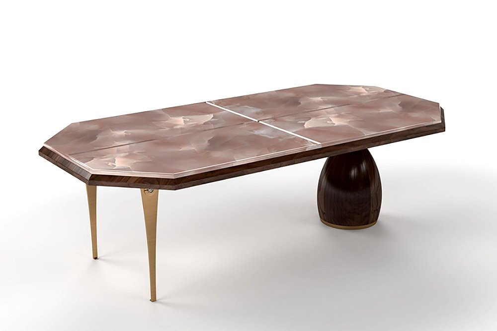 Glory dining table _ furniture _ shruti sodhi interior designs.
