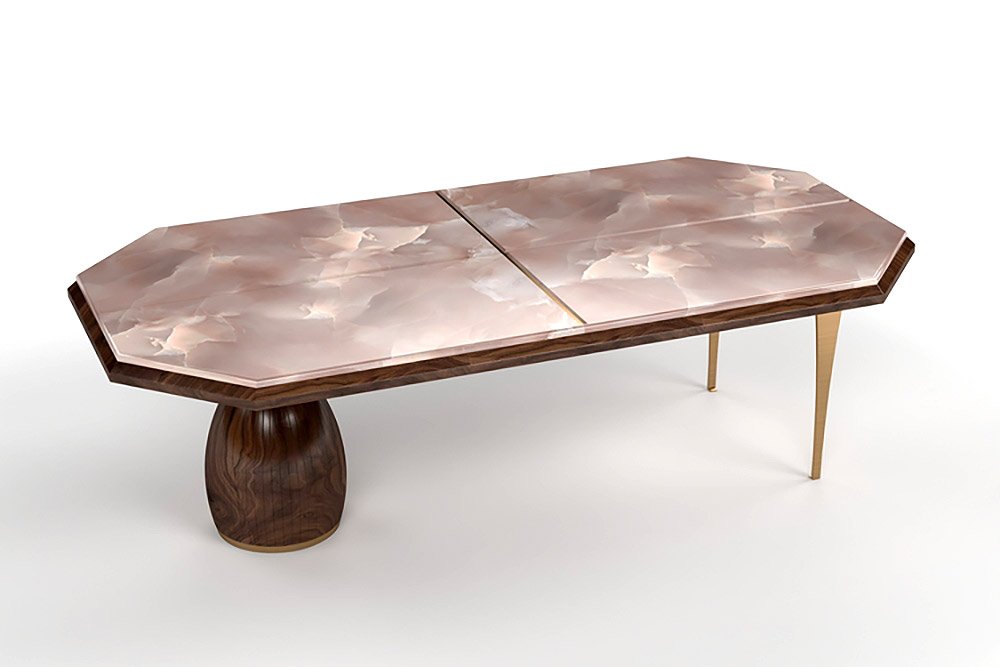 Glory dining table _ furniture _ shruti sodhi interior designs.