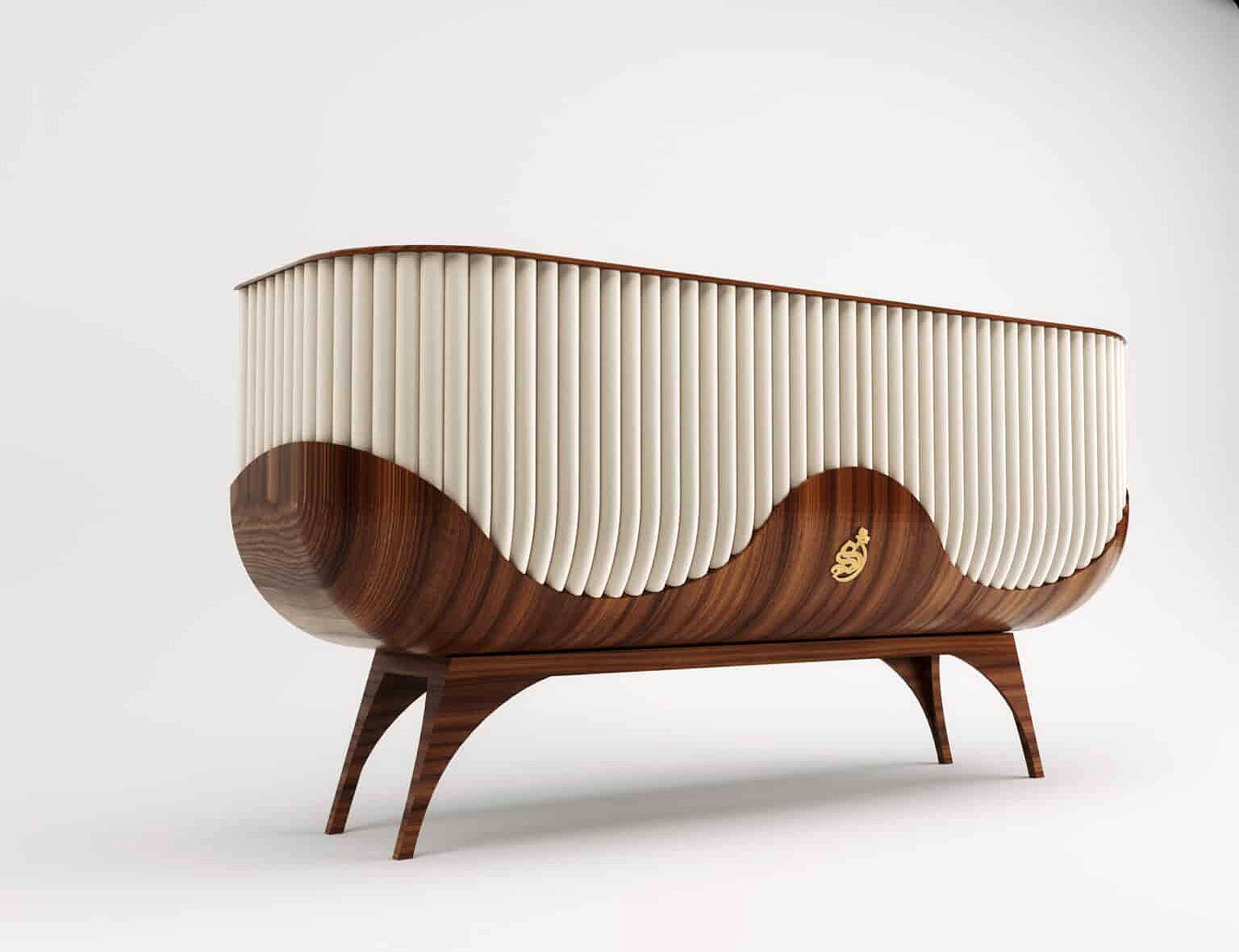 Lotus console _ furniture _ shruti sodhi interior designs.