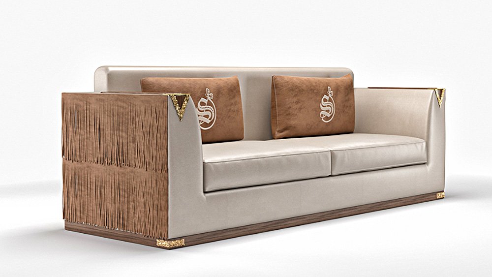 Tassel sofa _ furniture _ shruti sodhi interior designs.
