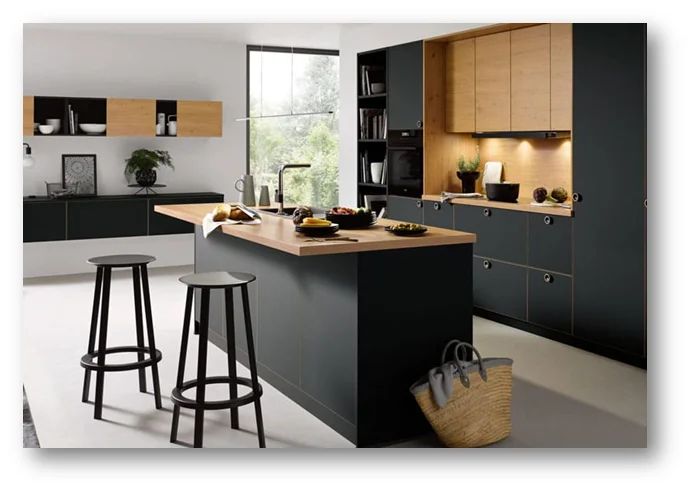  Spot to relax modular kitchen _ company renders _ Shruti sodhi interior designs