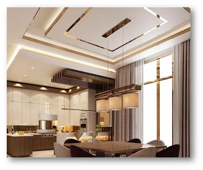 Enticing False Ceiling Design & Decor Ideas for Smart Homes in 2021 _ Shruti sodhi interior designs.