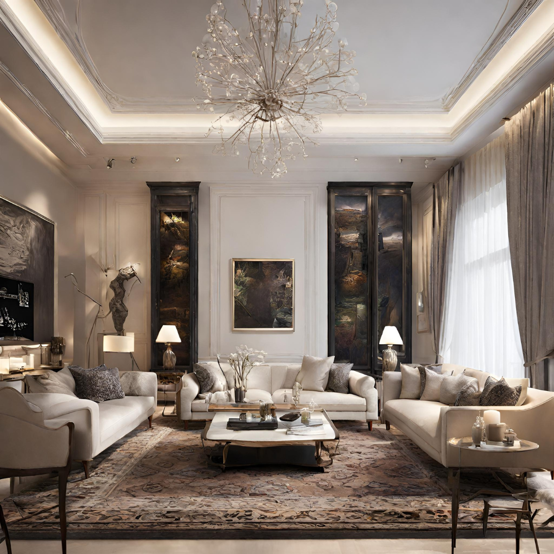 luxurious living room design _ shruti sodhi interior design