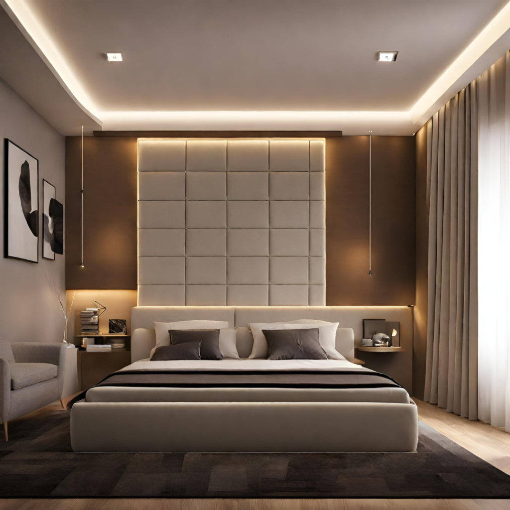 luxury master bedroom _ shruti sodhi interior design.